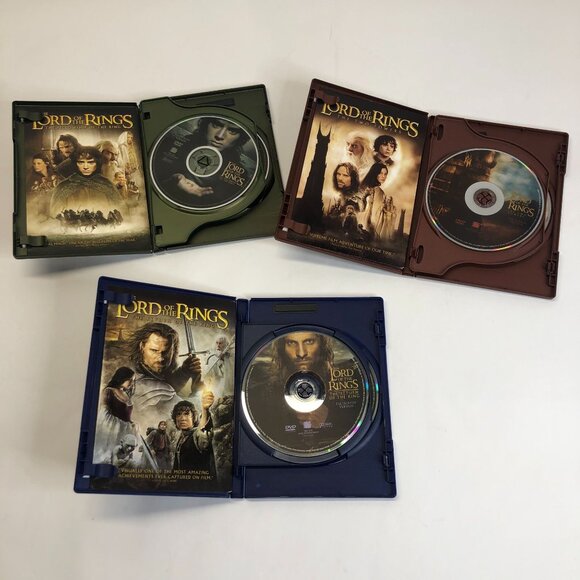 LORD OF THE RINGS Trilogy Fellowship / Two Towers / Return - DVD (Full Screen) - Picture 8 of 13